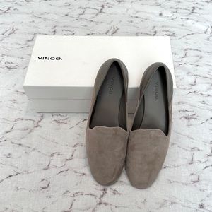 VINCE Marley Paneled Leather Suede Venetian
Flats Loafers Size 6 36